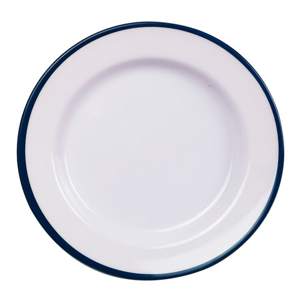 Plato de melamina 7.87 in blanco