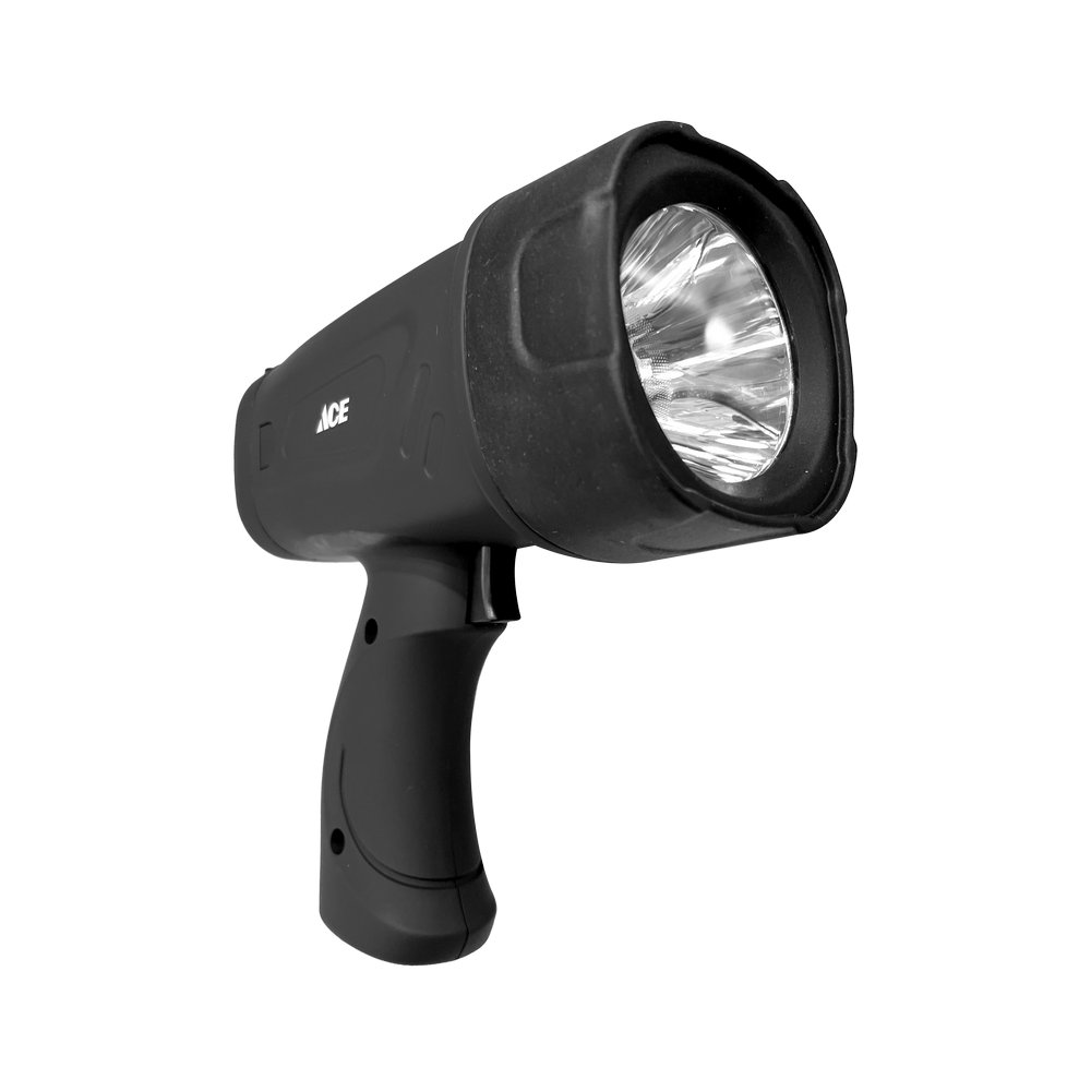 Lampara de mano led recargable tipo pistola 600 lumenes