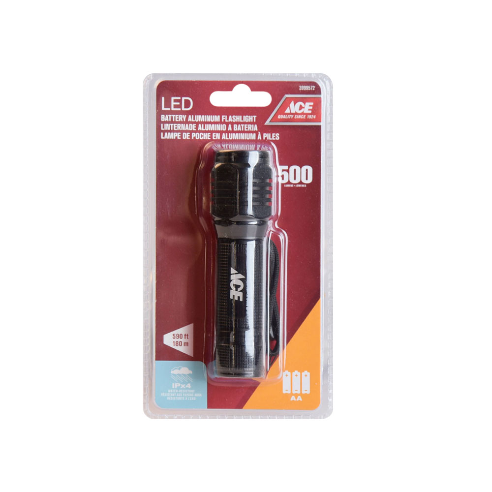 Linterna led 5w 500lm 3aa