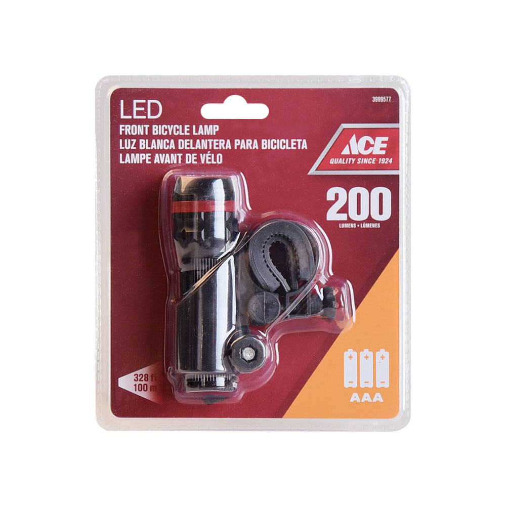 Linterna led para bicicleta 3w 200lm