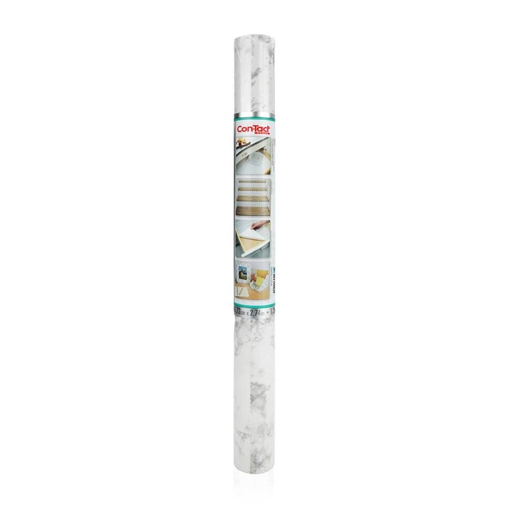 Papel tapiz color blanco marble 45.7 cm (18 pulgadas)