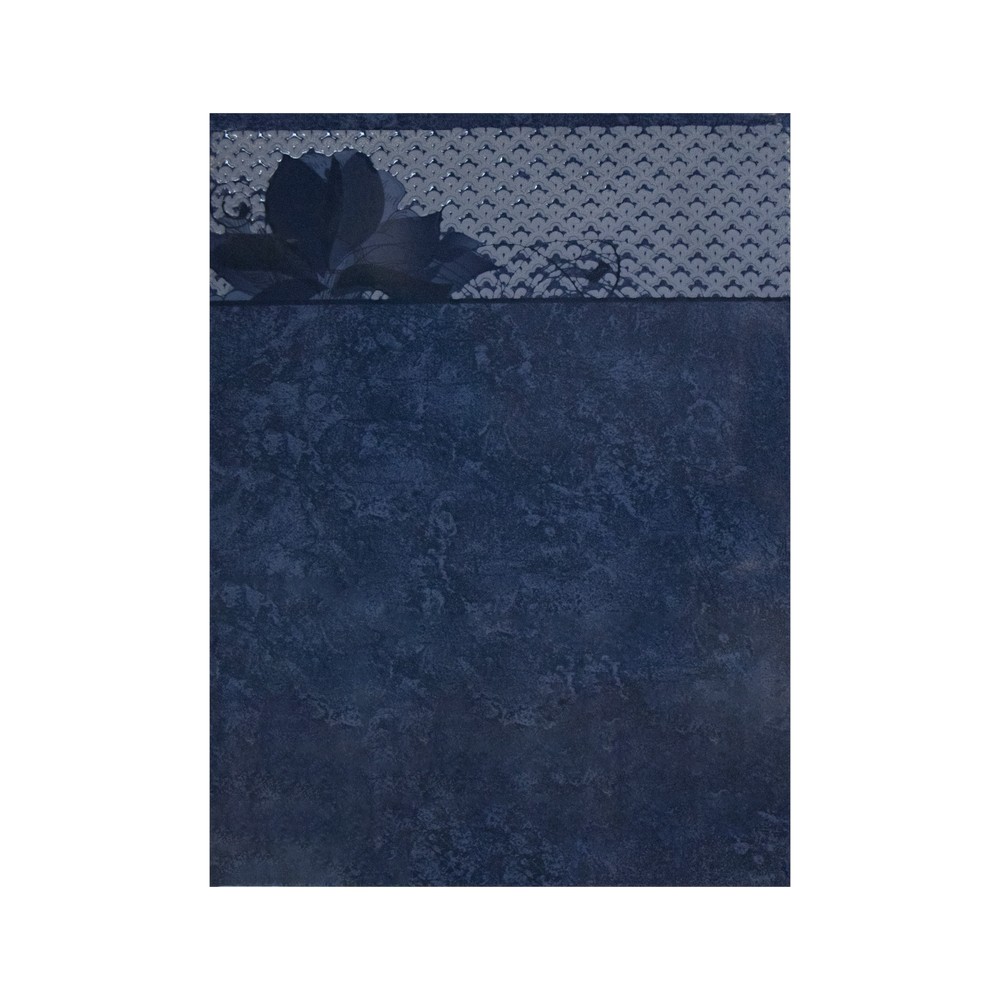 Cerámica de pared 33x25 cm menorca 1 azul