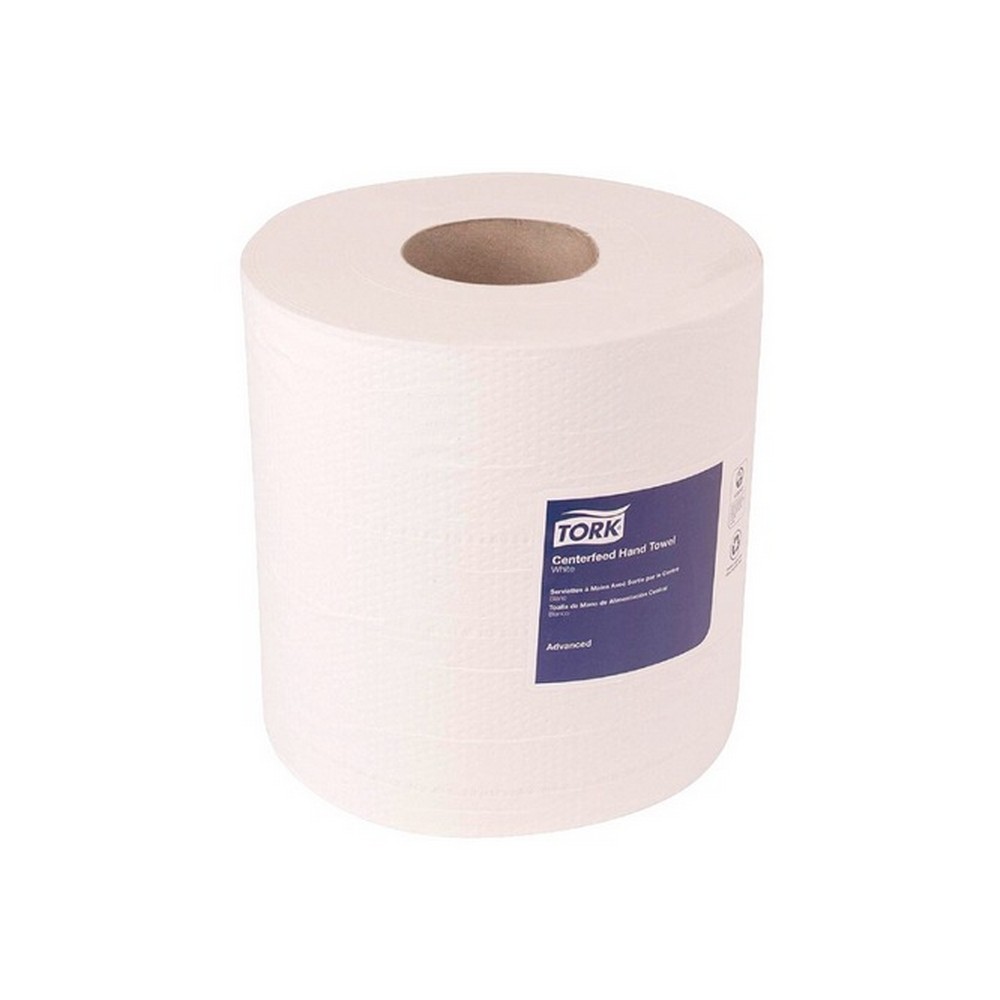 Papel toalla blanco hoja sencilla 240 mts