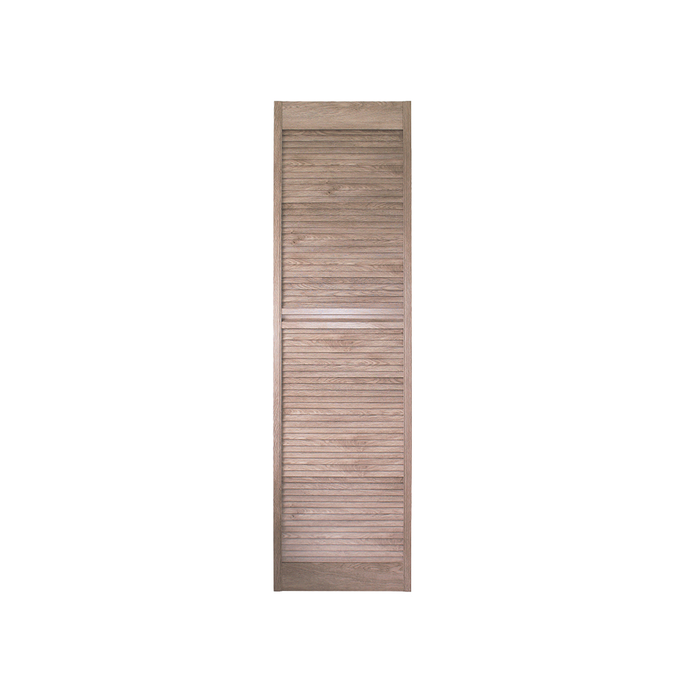 Puerta fija pvc de 55cm x2 mt avellanada