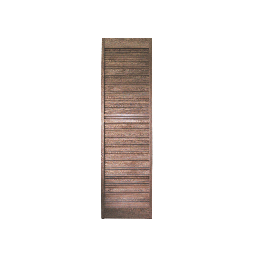 Puerta fija pvc de 60cm x2 mt avellanada