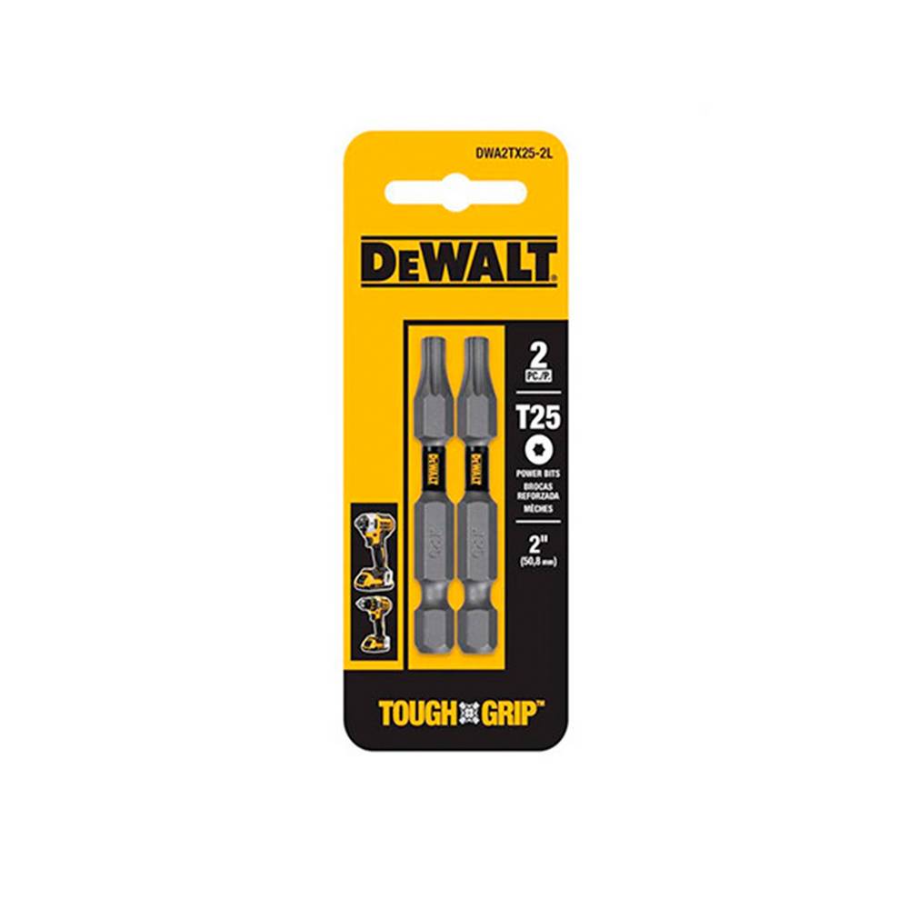 Set de 2 puntas torx t25 2 in