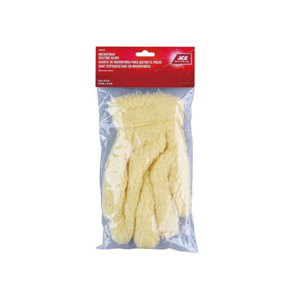 Toalla de microfibra de 23x24 centimetros amarillo