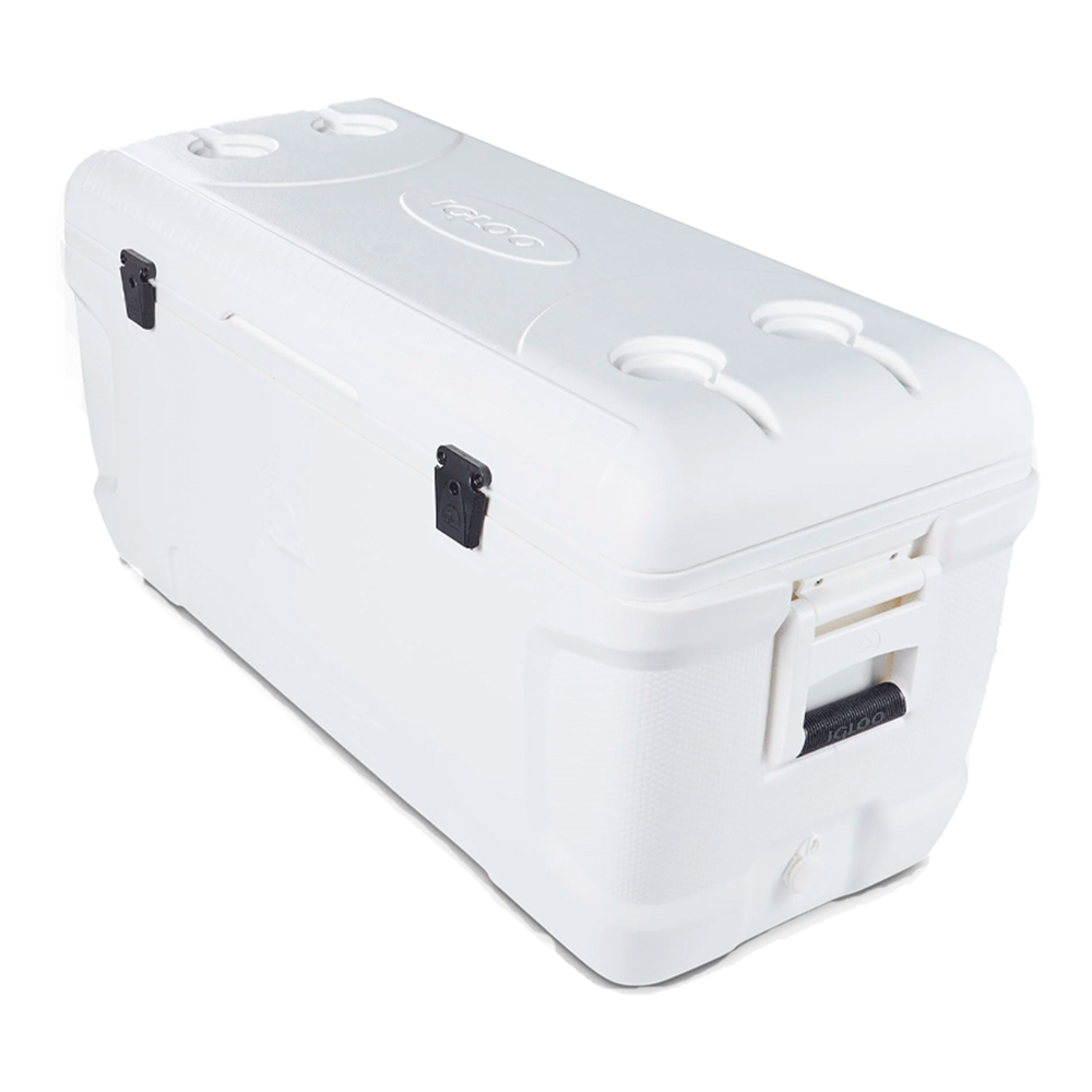 Hielera 150qt blanca marine contour