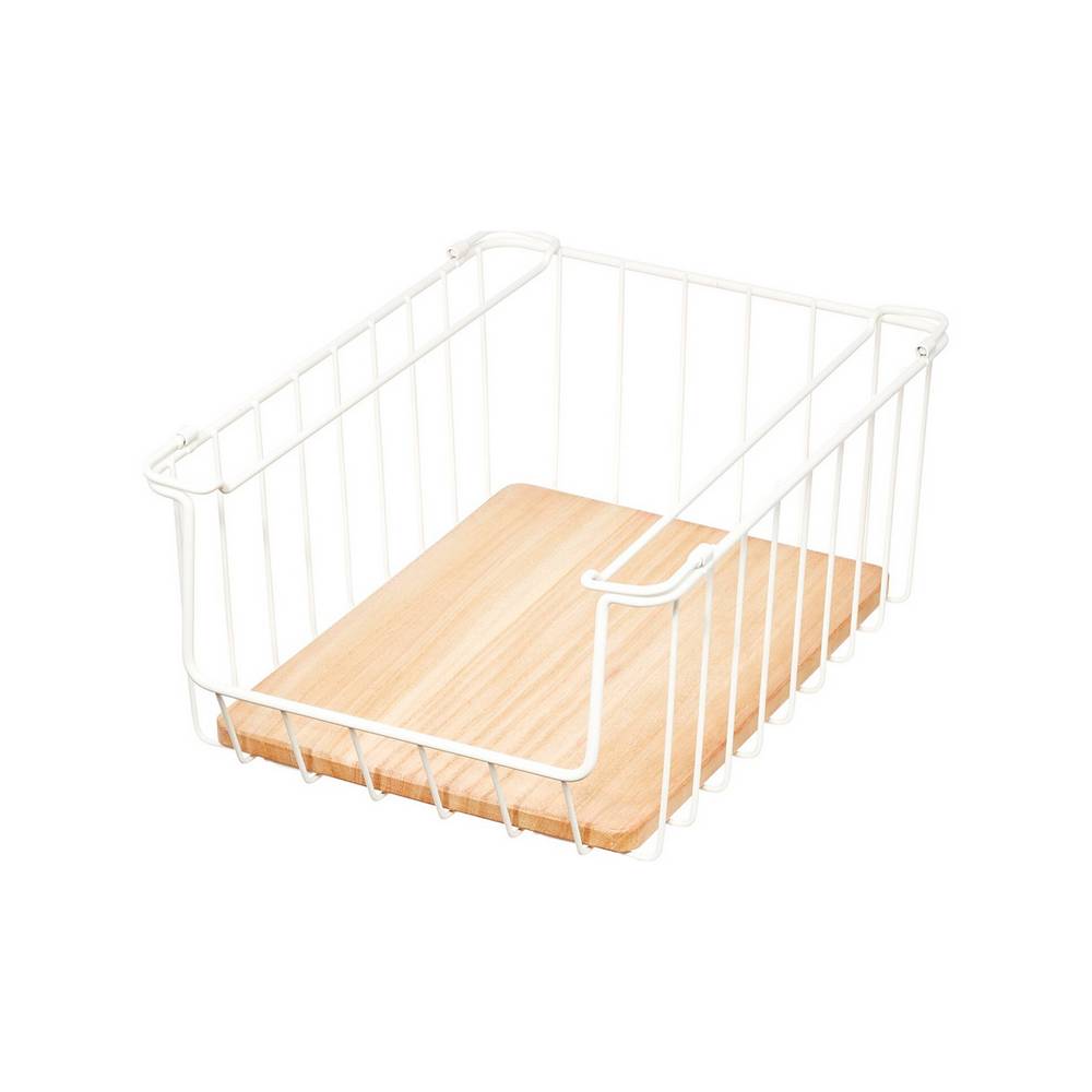 Organizador para cocina 16x8x6 in metal/madera