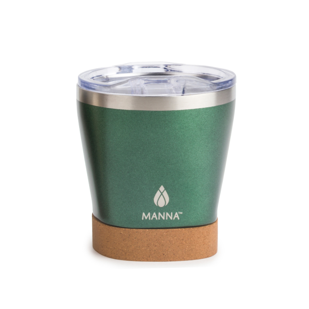 Vaso termico metalico 8oz verde beam