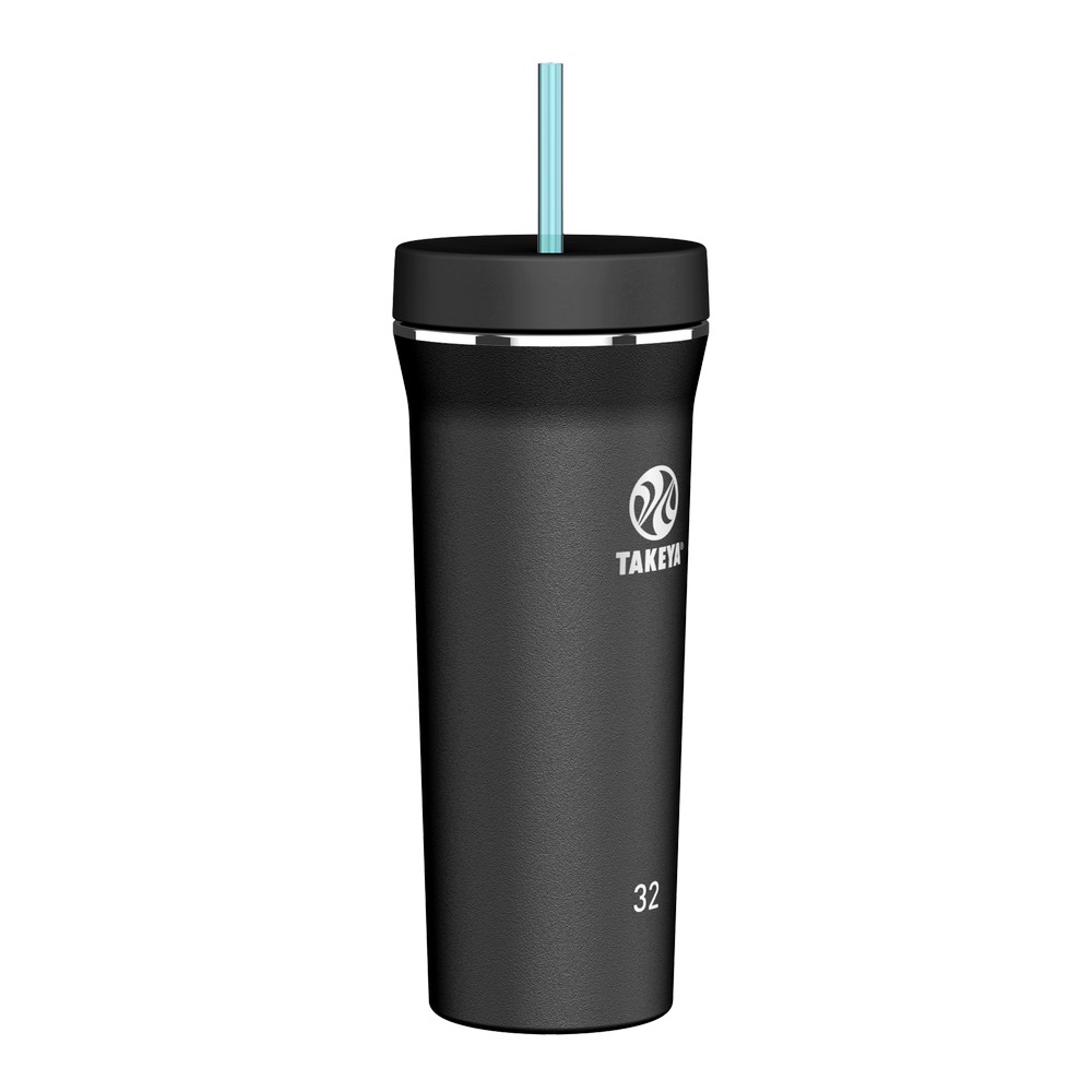 VASO TERMICO FRÍO/CALIENTE CON BOMBILLA TUMBLER KEEP 700 ML NEGRO