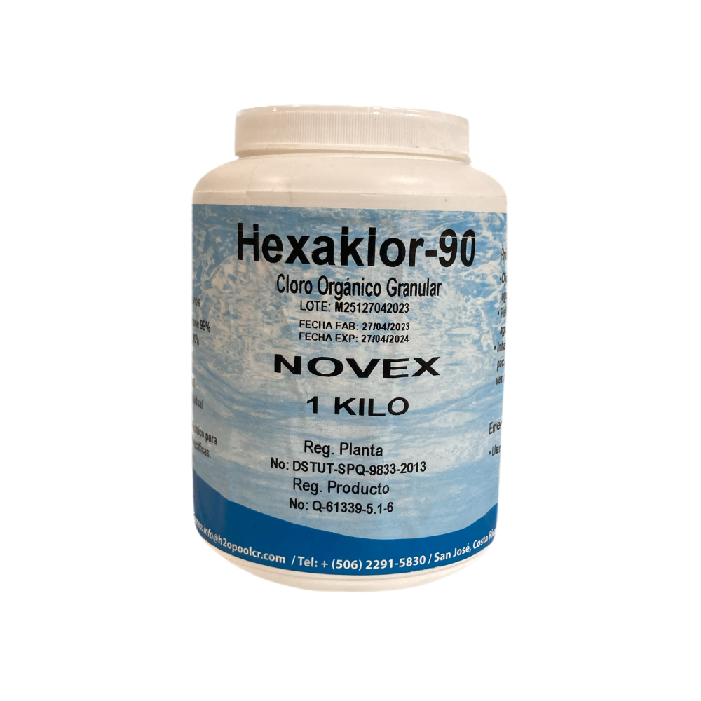 Hexaklor 90 cloro organico 90% granulado 1k