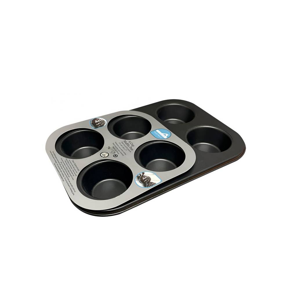 Molde para 6 muffin 10.5 x 7.5 x 1.25 in