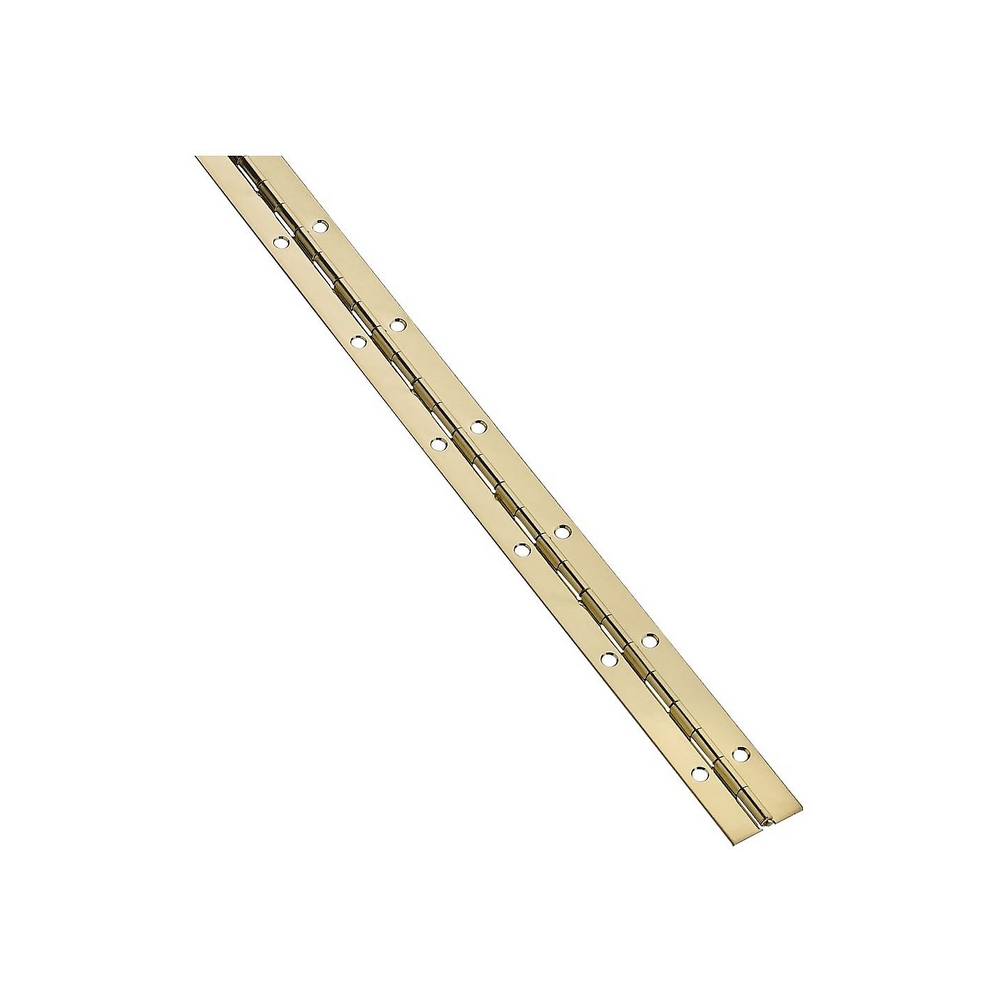 Bisagra de piano 1-1/16x48 pulg (26.98 mm x 1.21 m) laton
