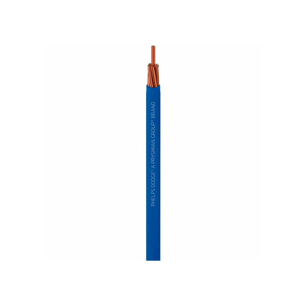 Cable electrico thhn 10 azul