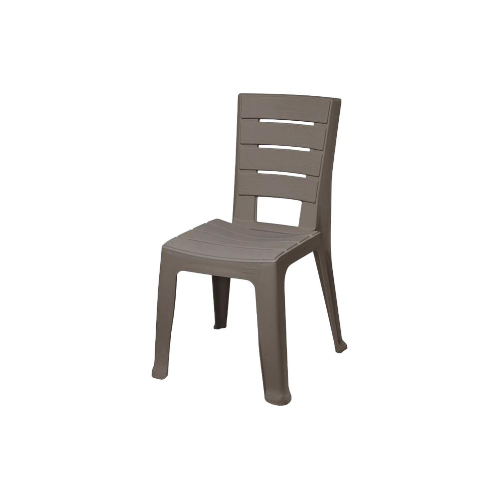 Silla plastica sin brazo mocca baru rimax