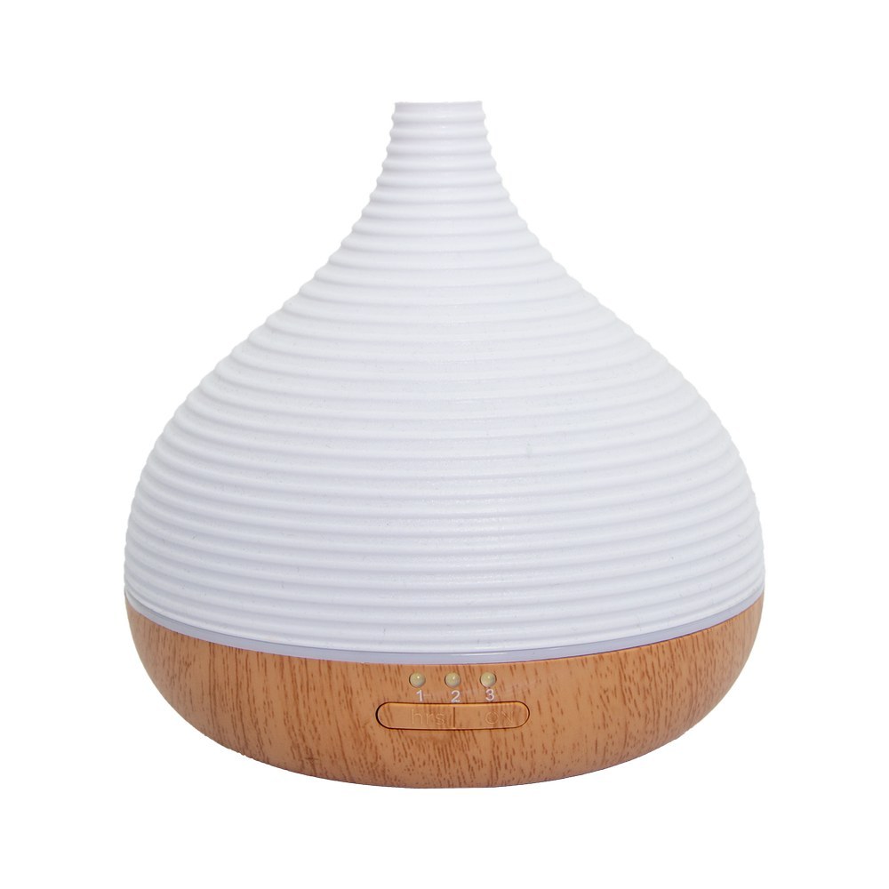 Difusor ultrosonico 100ml beige base madera bl