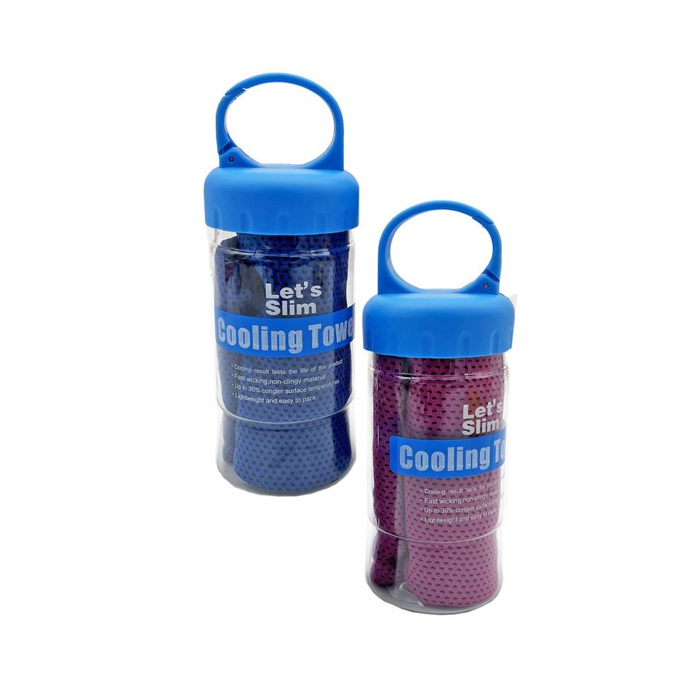 Toalla refrescante en botella 8.2 x 13.9