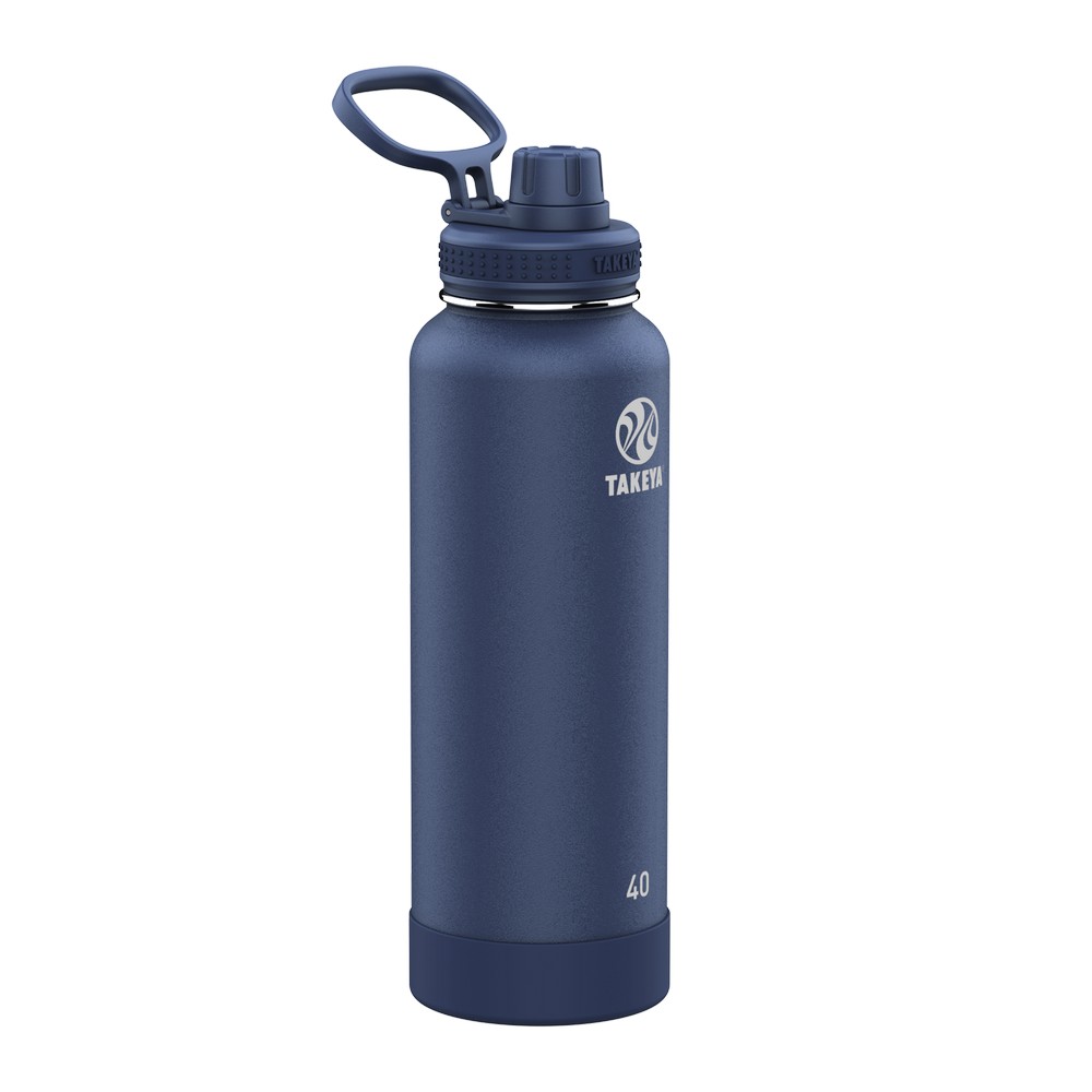 Botella para agua acero inox 40oz azul actives