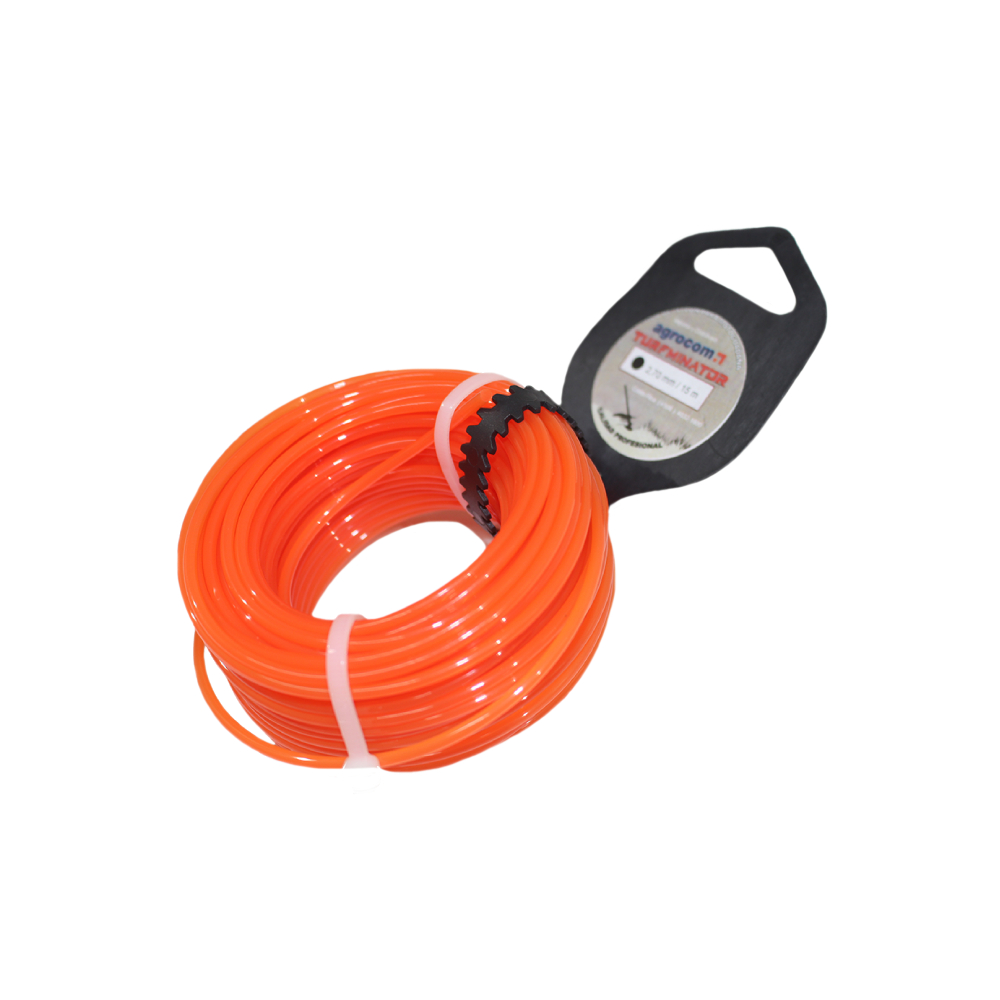 Nylon para trimmer naranja 2.70x15 metros | Ferretería Novex