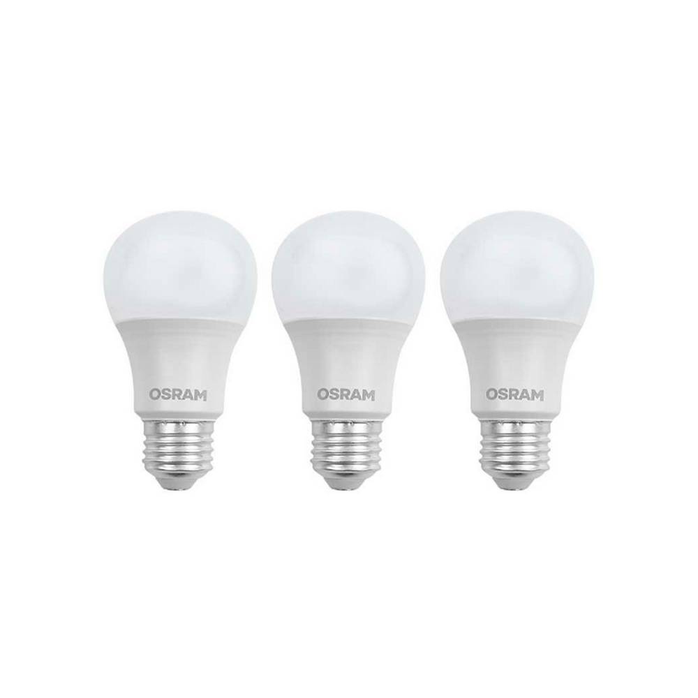 Bombilla led e-27 8.5w luz blanca 3 pack