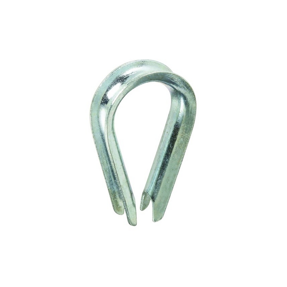 Guardacabo galvanizado 1/4 pulg (6.35 mm)