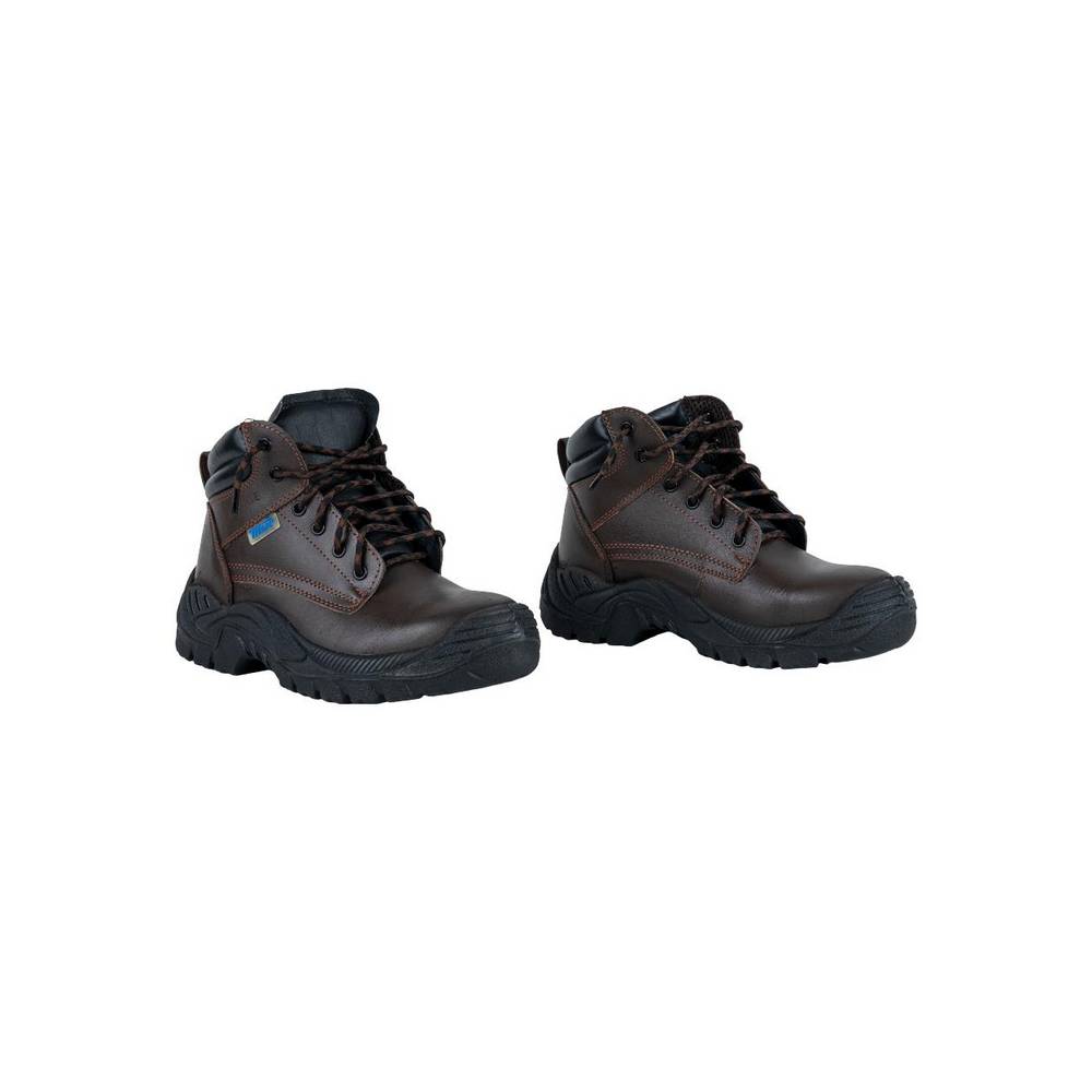 Bota industrial dielectrica rayo café talla 38