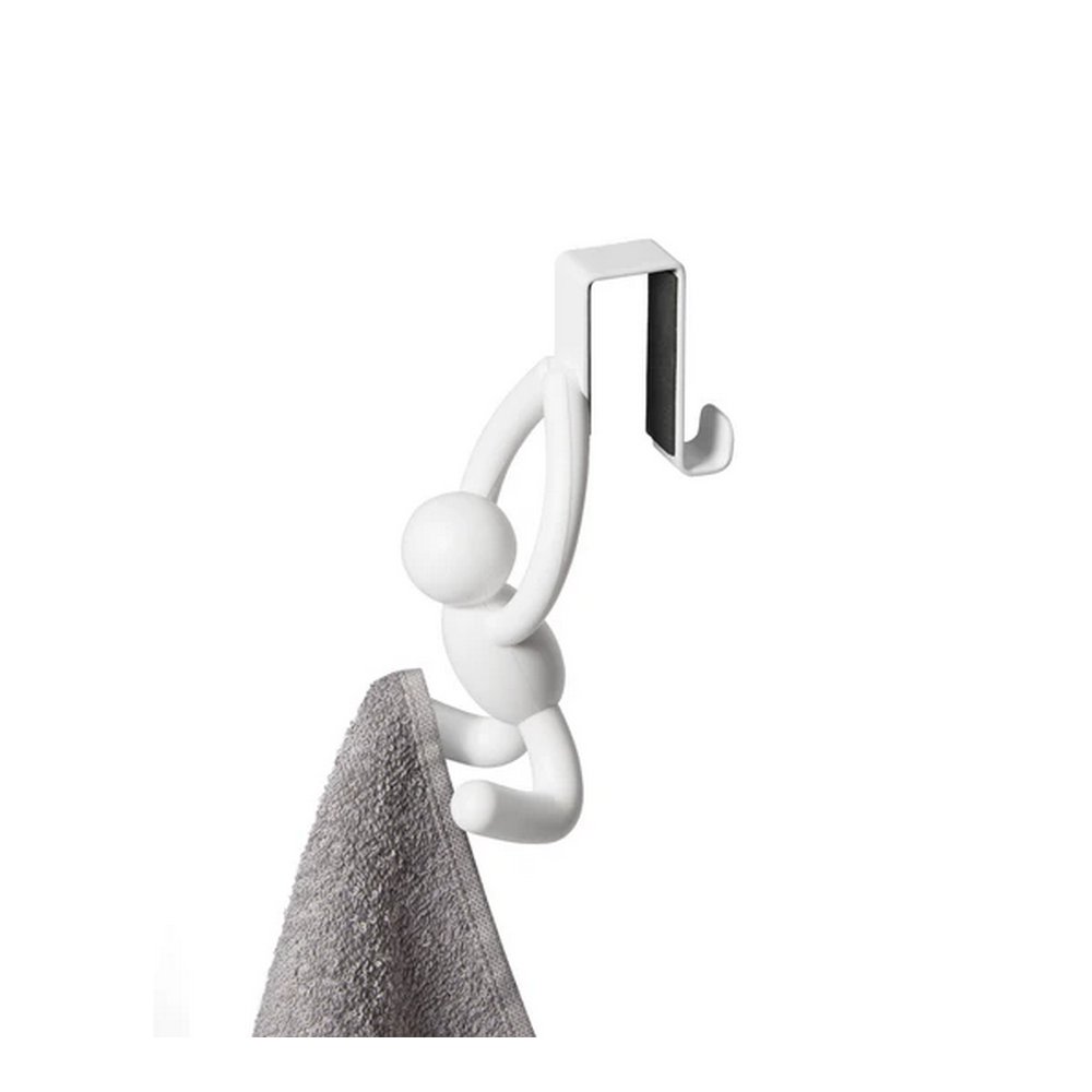 Gancho para puerta decorativo 13cm buddy otd 2 pzas