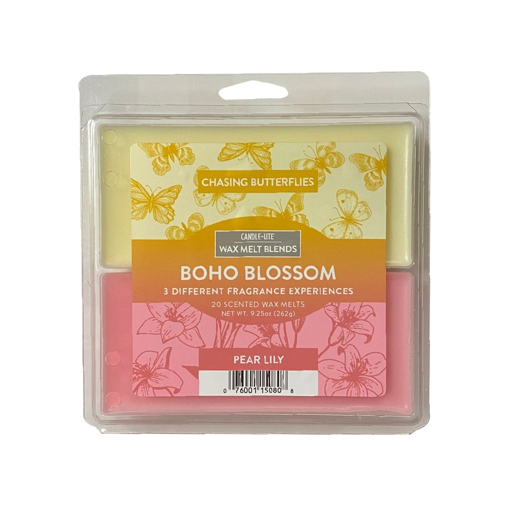 Pastillas de cera aromaticas boho bloss 9.25oz