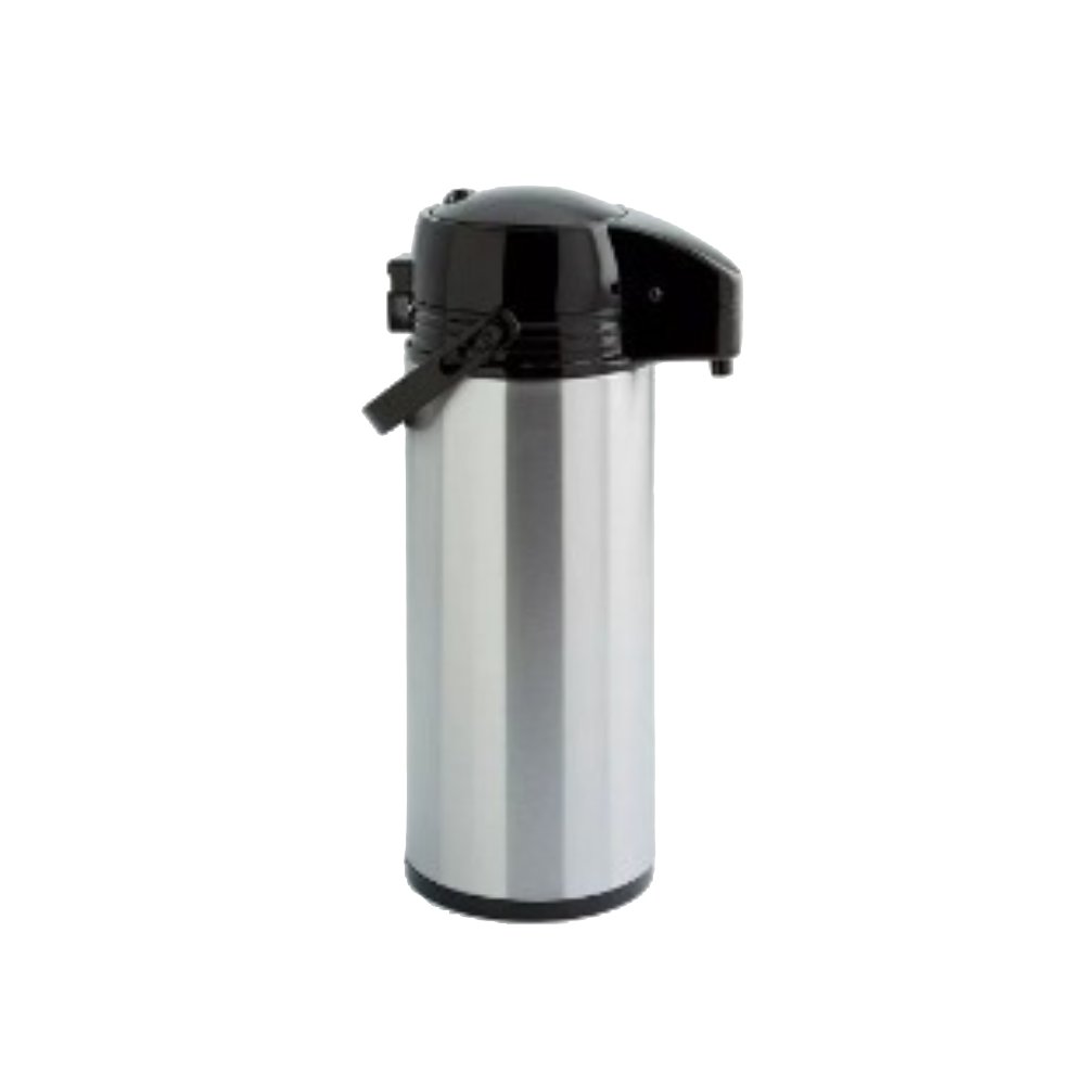 Termo para café 1.9lt acero inox. con boton antiderrame