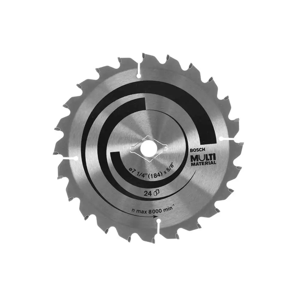 Disco sierra circular multimaterial de 1/4 7 pulgadas