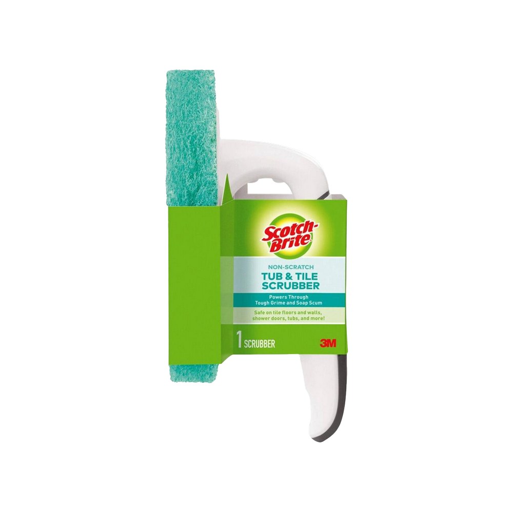Mascon con maneral de plastico blanco