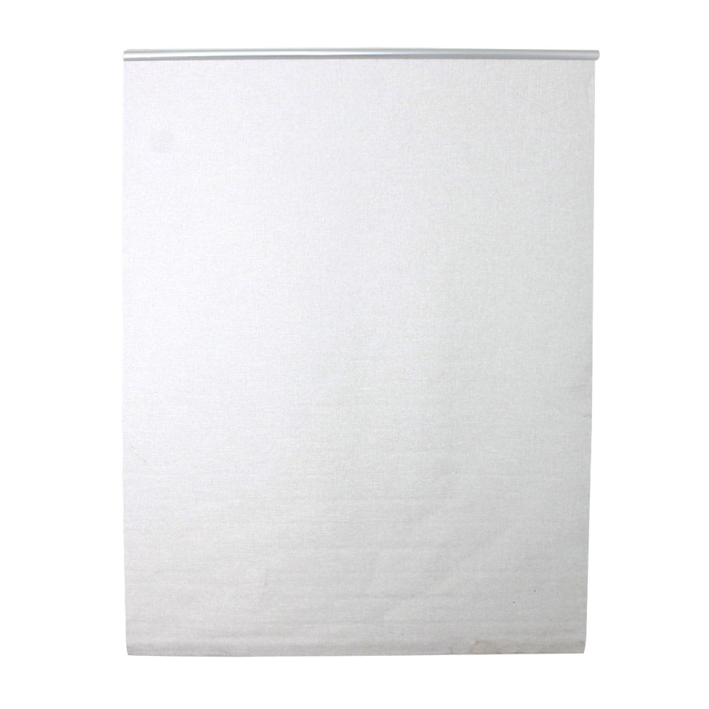 Cortina roller blackout 140x160 cm gris claro texturizada