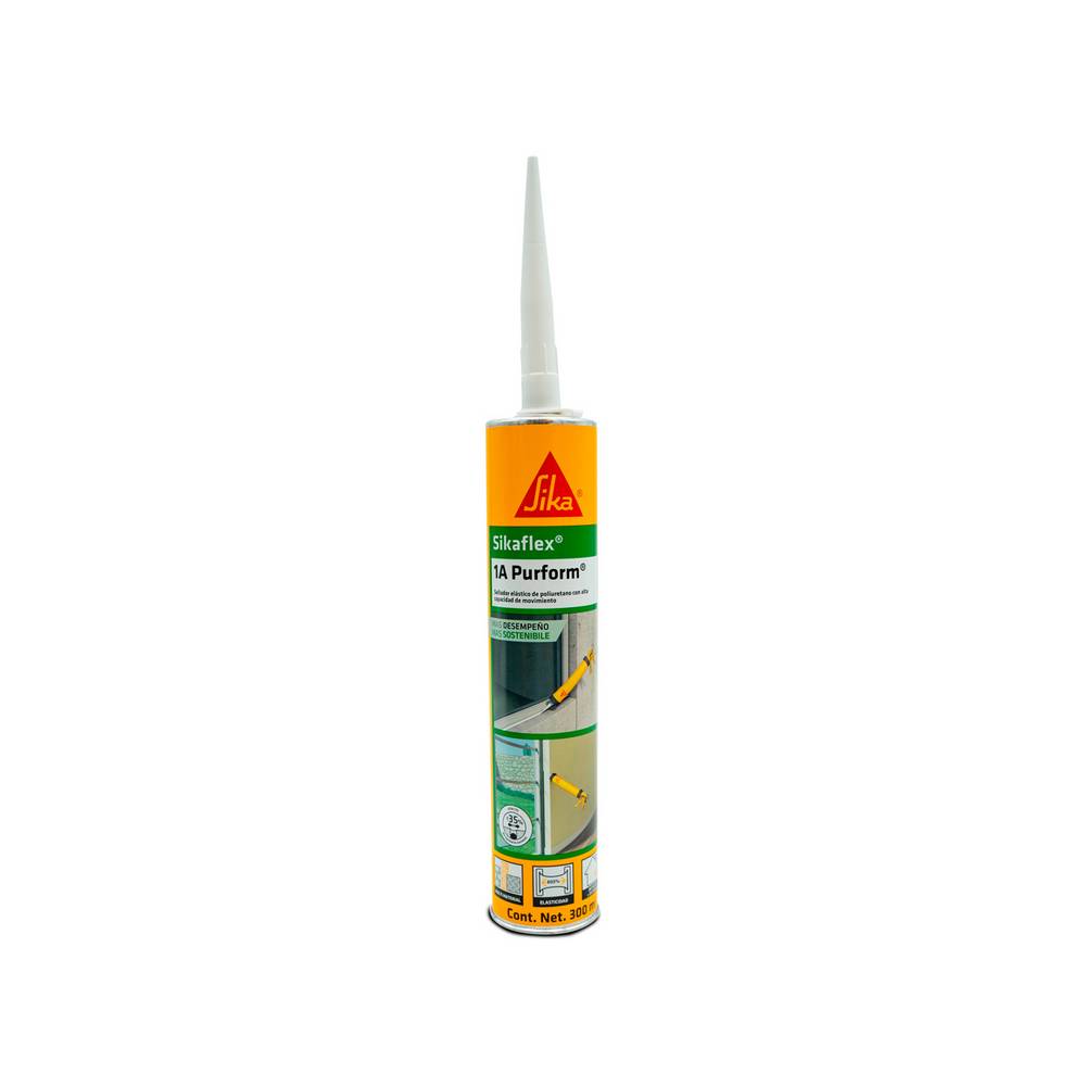 Sellador poliuretano 300 ml blanco cartucho sikaflex 1a purform sika