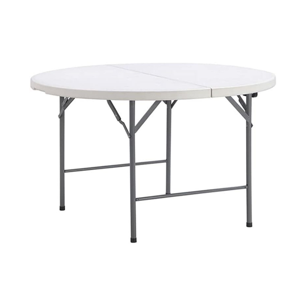 Mesa plastica plegable redonda 180x73.5cm