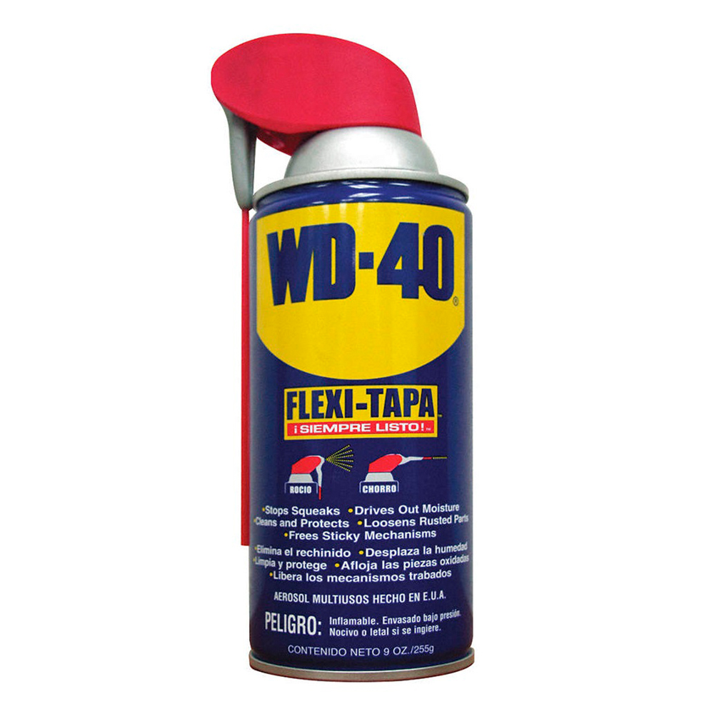 Lubricante flexi-tapa wd-40 9 oz