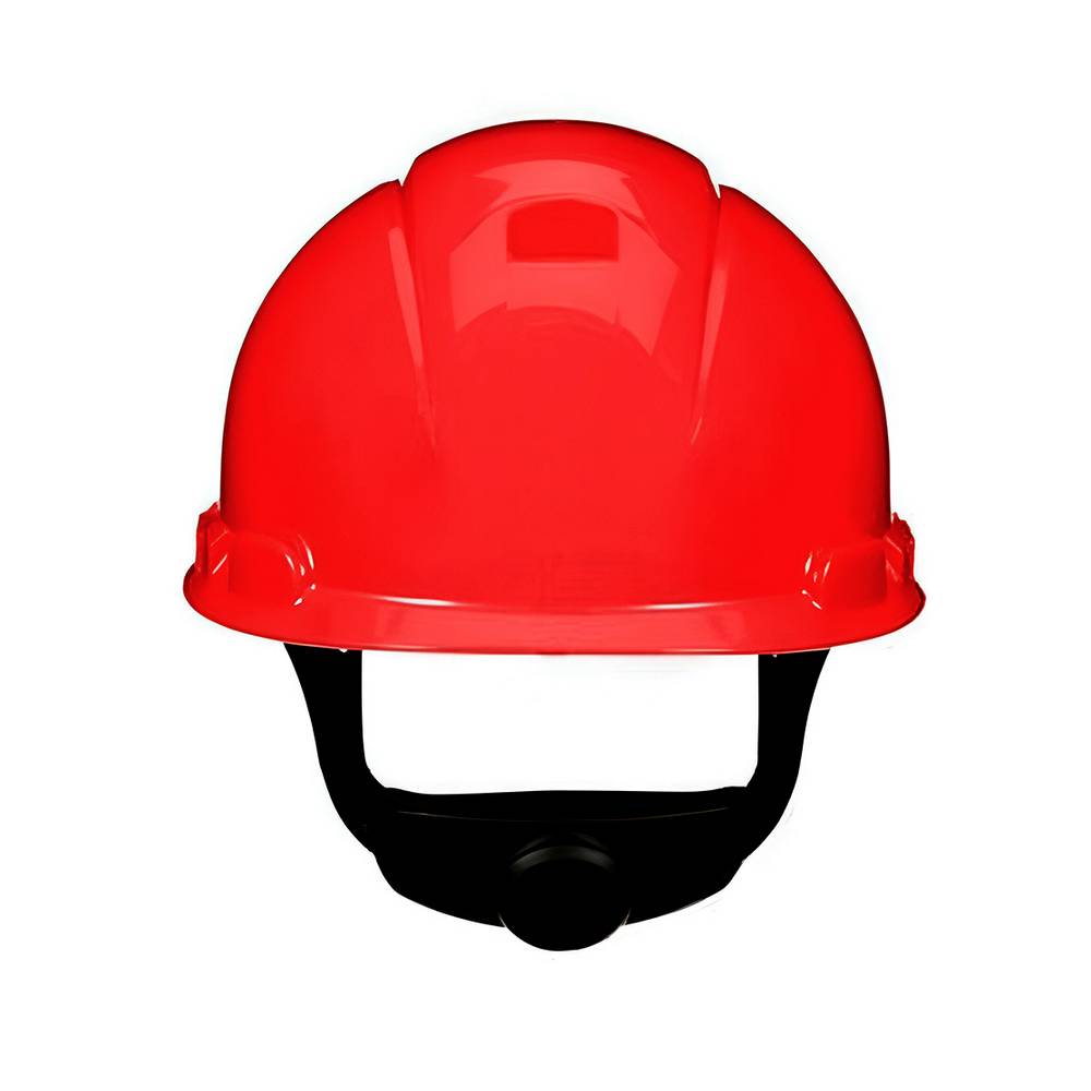 Casco de seguridad rojo