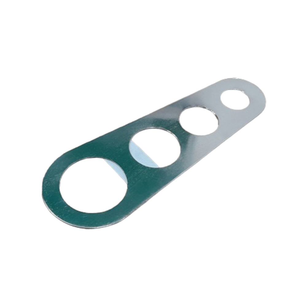 Medidor de espaguetti de acero inox plateado ld-10011