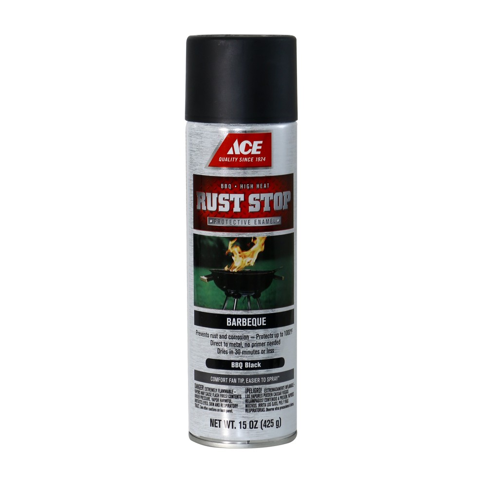 Pintura de alta temperatura en spray color negro 425 g (oz)