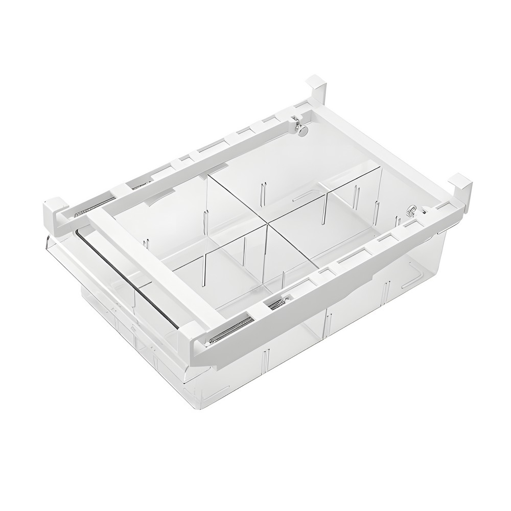 Organizador plastico para refri 30.5x20x9.5 cm 4 esp