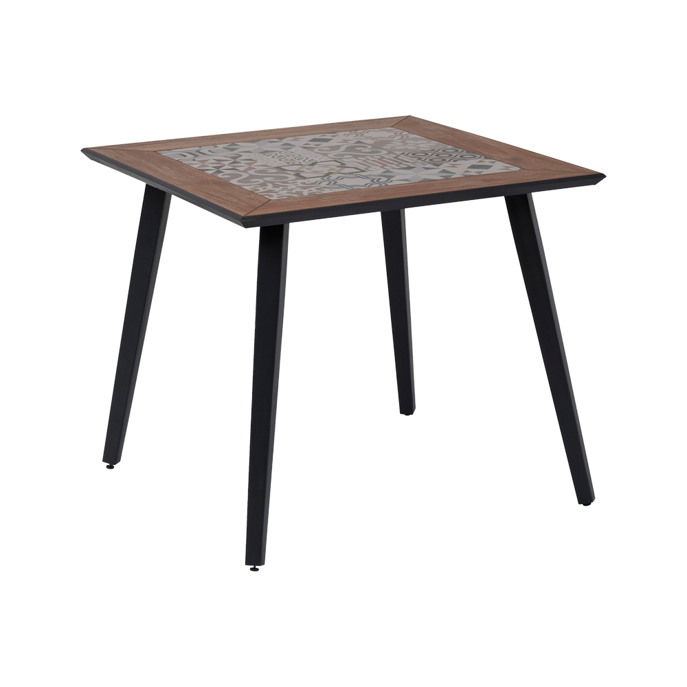 Mesa auxiliar cuadrada lambada  74 x 85 x 85 cm