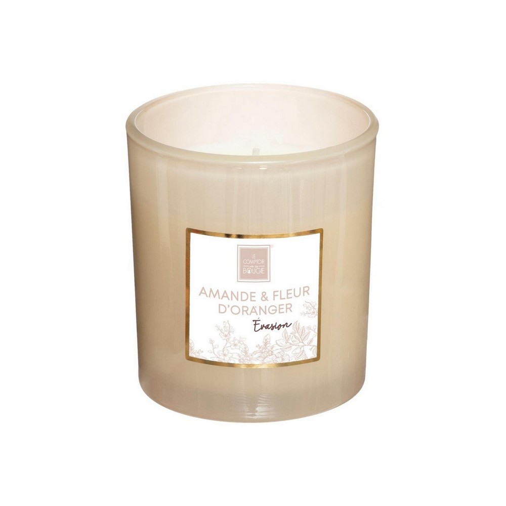 Candela aromatica en frasco de vidrio 190g mael orange