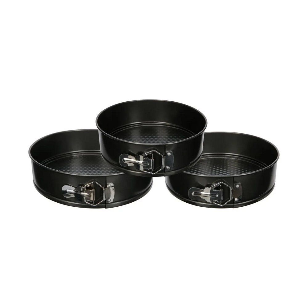 Juego de moldes para hornear desmontables 3 unidades