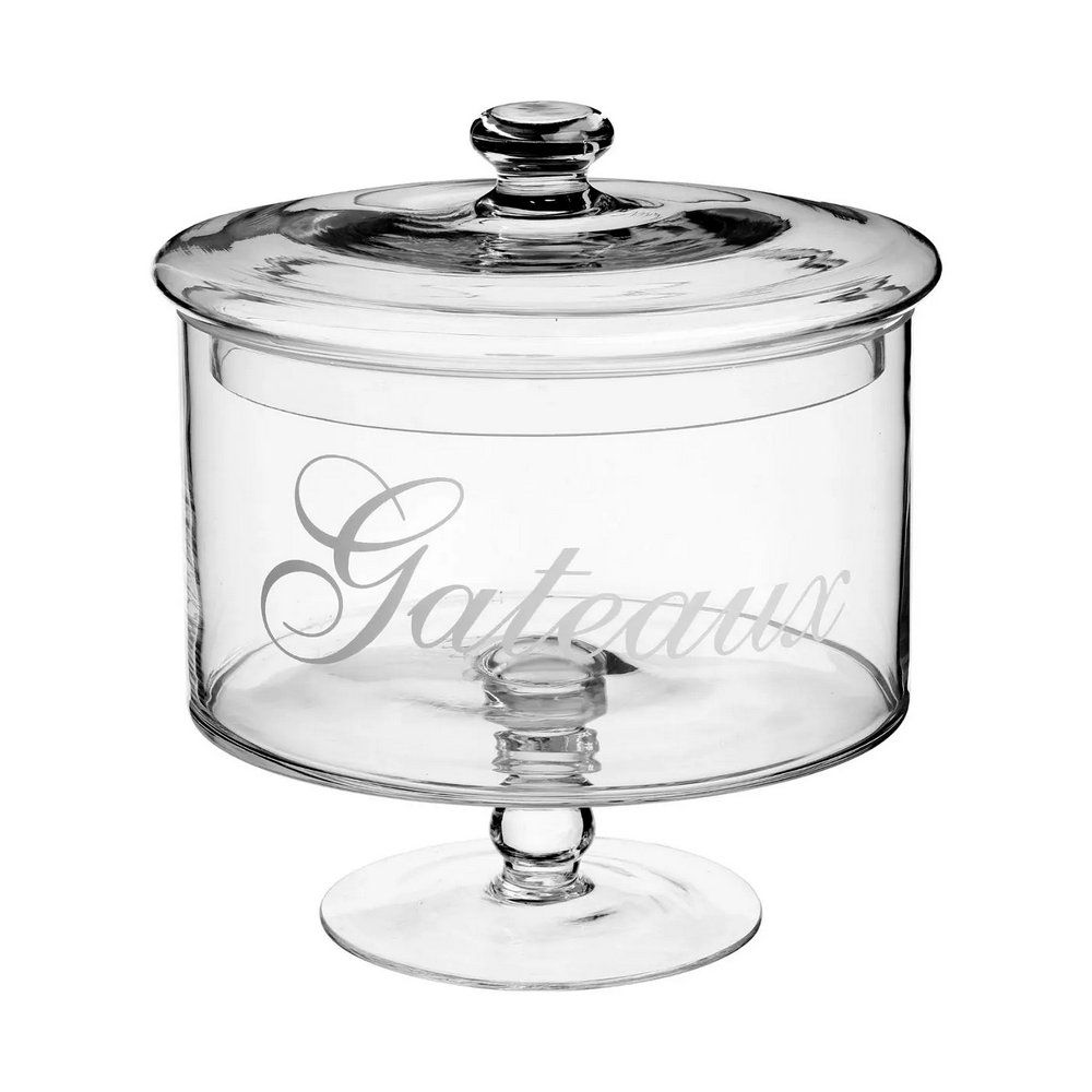 Base para poste de vidrio 18.5x20cm transparente