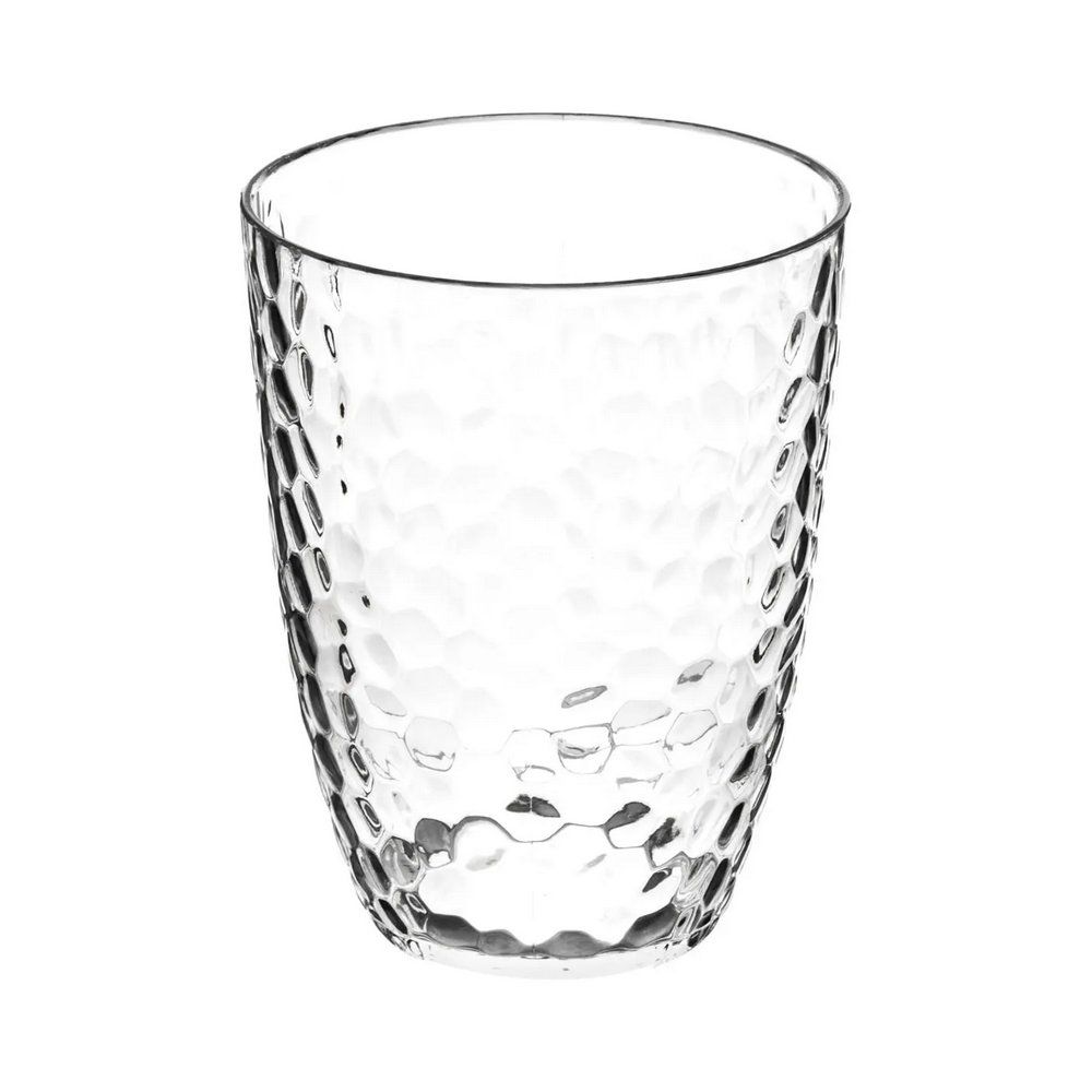 Vaso de acrilico 380ml transparente estiva