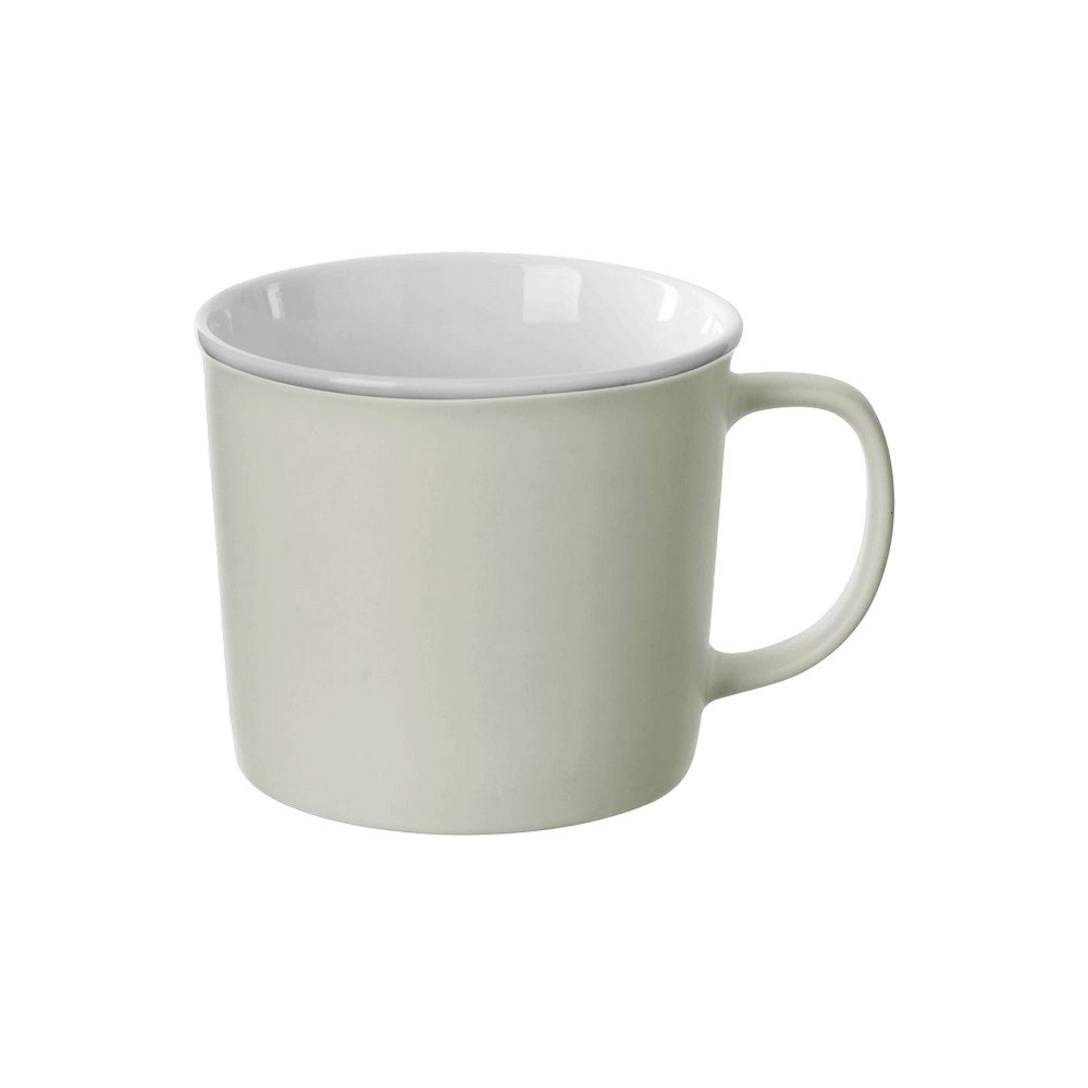 Taza de ceramica 380ml verde menta nature