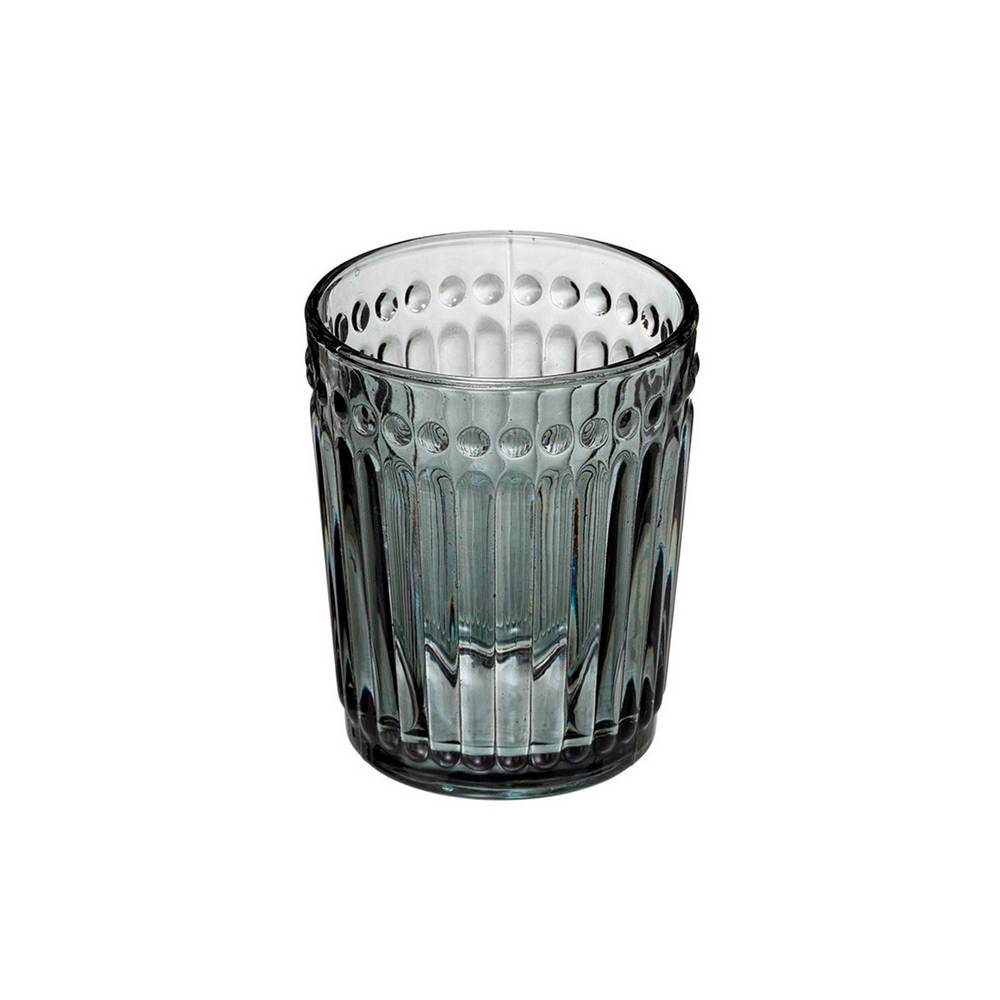 Vaso de vidrio 300ml negro mona sg