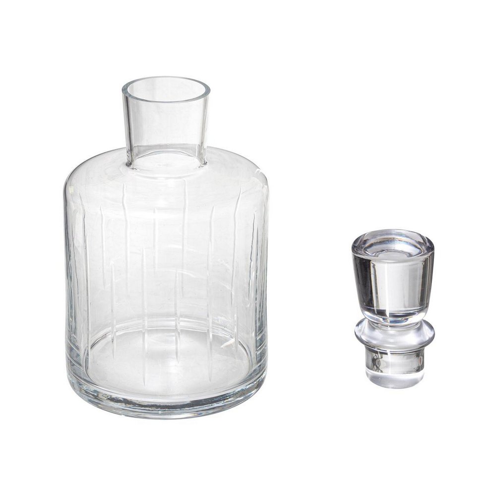 Decantador de vidrio para whisky con vasos p-salon 5 pzas
