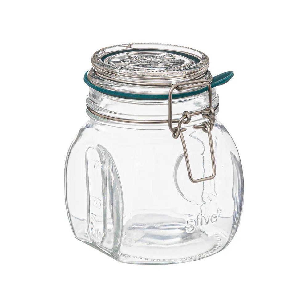 Deposito de vidrio hermetico 500ml transparente