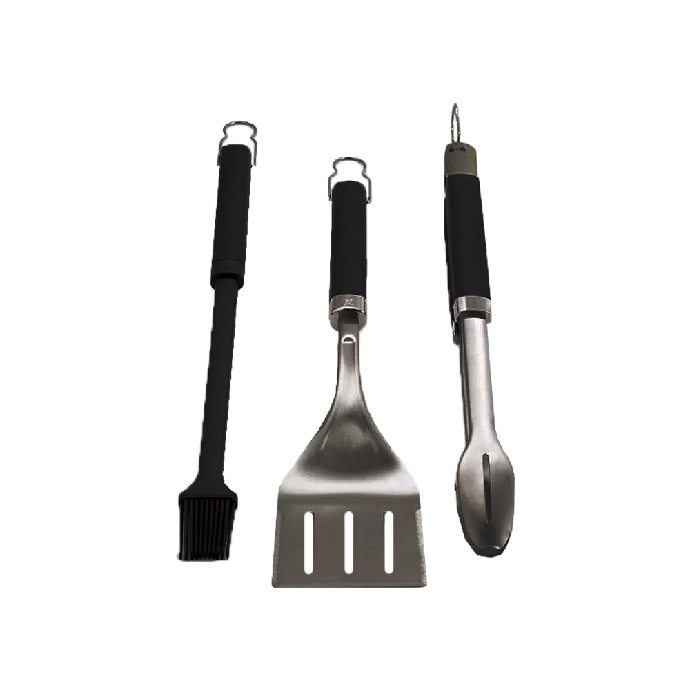 Set de utencilios para bbq 3 piezas